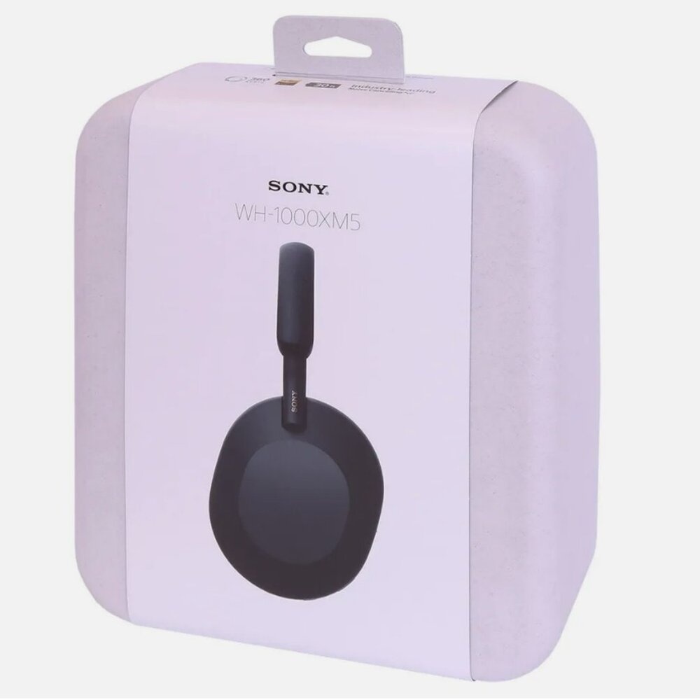 Sony WH-1000XM5 Wireless Noise-Canceling Over-Ear Headphones Black